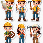 Profession - Sticker Sheet v7